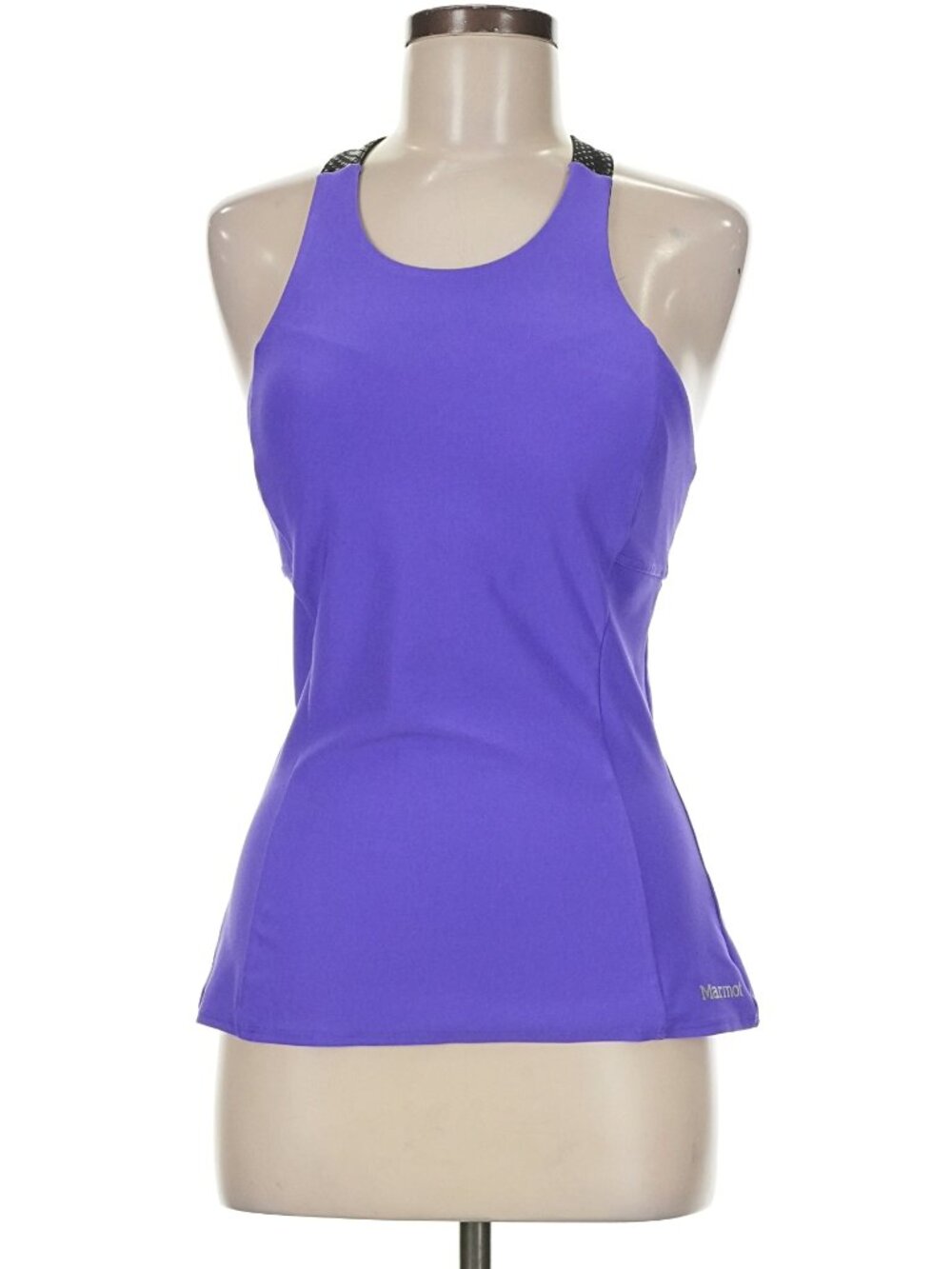 Marmot Workout Tank Top Built In Shelf Padded Bra Size M